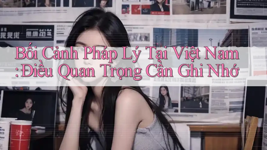 Bối Cảnh Pháp Lý Tại Việt Nam: Điều Quan Trọng Cần Ghi Nhớ Bối Cảnh Pháp Lý Tại Việt Nam: Điều Quan Trọng Cần Ghi Nhớ