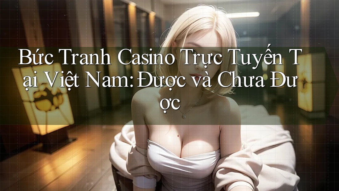 Bức Tranh Casino Trực Tuyến Tại Việt Nam: Được và Chưa Được