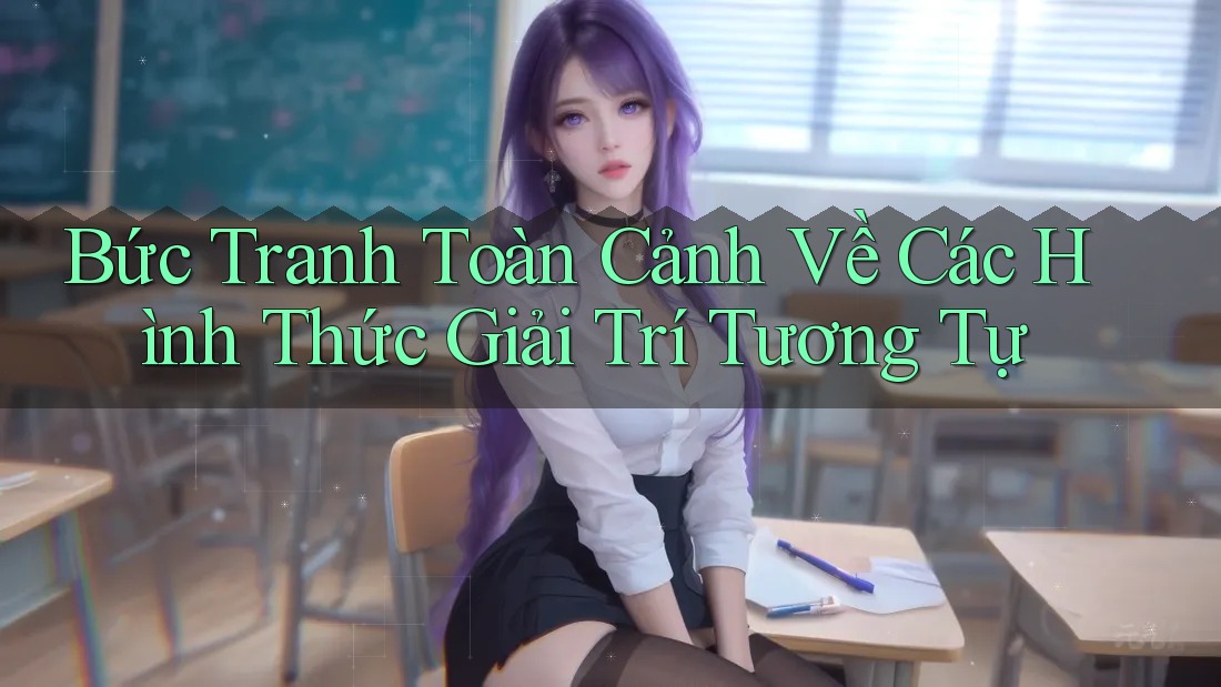 Bức Tranh Toàn Cảnh Về Các Hình Thức Giải Trí Tương Tự