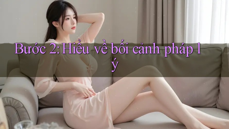 Bước 2: Hiểu về bối cảnh pháp lý