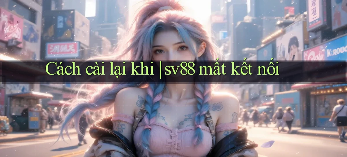 Cách cài lại khi sv88 mất kết nối