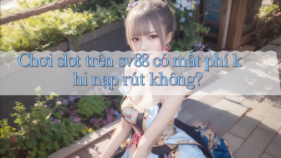 Chơi slot trên sv88 có mất phí khi nạp rút không?