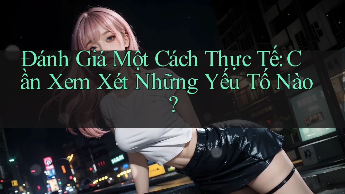 Đánh Giá Một Cách Thực Tế: Cần Xem Xét Những Yếu Tố Nào? Đánh Giá Một Cách Thực Tế: Cần Xem Xét Những Yếu Tố Nào?