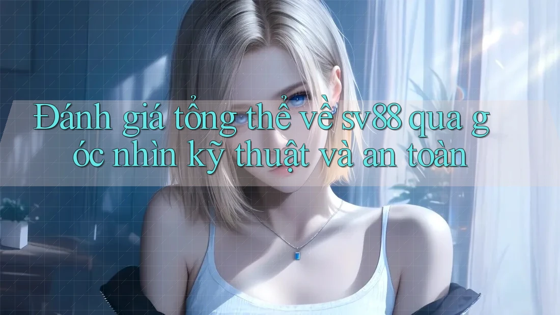 Đánh giá tổng thể về sv88 qua góc nhìn kỹ thuật và an toàn