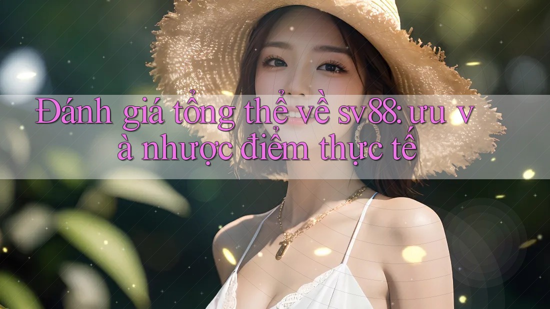Đánh giá tổng thể về sv88: ưu và nhược điểm thực tế