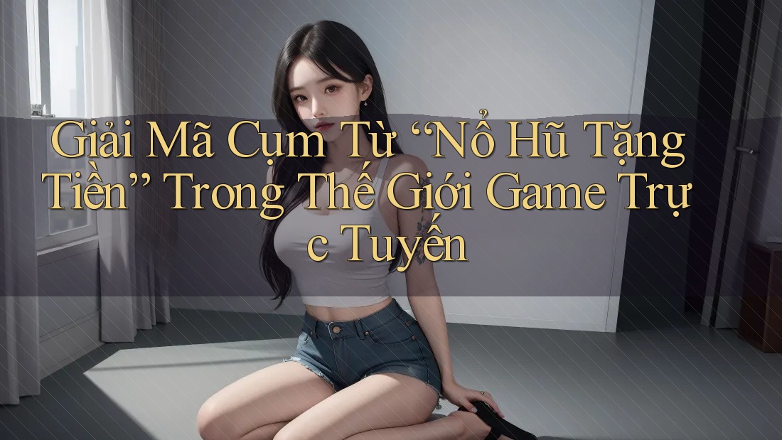 Giải Mã Cụm Từ “Nổ Hũ Tặng Tiền” Trong Thế Giới Game Trực Tuyến