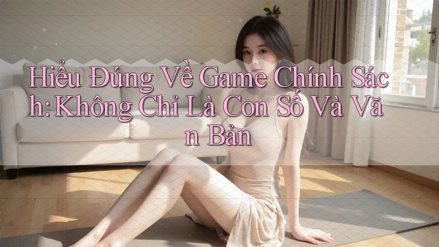 Hiểu Đúng Về Game Chính Sách: Không Chỉ Là Con Số Và Văn Bản