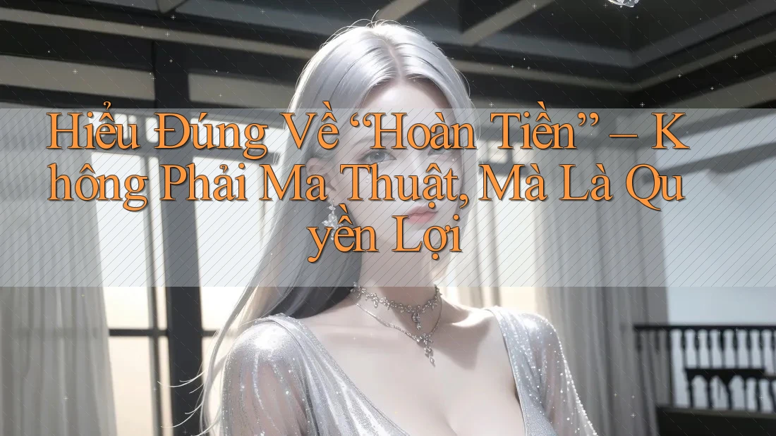 Hiểu Đúng Về “Hoàn Tiền” – Không Phải Ma Thuật, Mà Là Quyền Lợi Hiểu Đúng Về “Hoàn Tiền” – Không Phải Ma Thuật, Mà Là Quyền Lợi