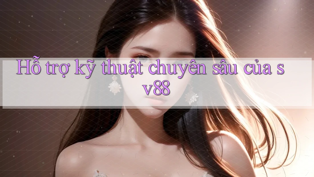 Hỗ trợ kỹ thuật chuyên sâu của sv88 Hỗ trợ kỹ thuật chuyên sâu của sv88