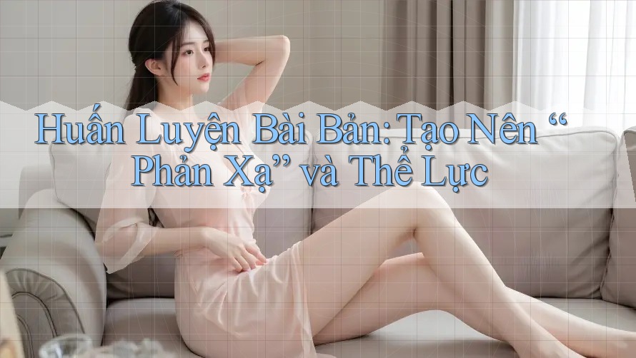Huấn Luyện Bài Bản: Tạo Nên “Phản Xạ” và Thể Lực