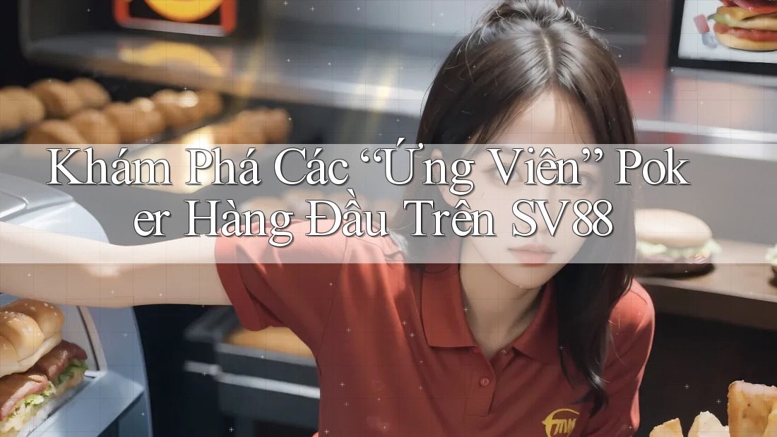 Khám Phá Các “Ứng Viên” Poker Hàng Đầu Trên SV88 Khám Phá Các “Ứng Viên” Poker Hàng Đầu Trên SV88