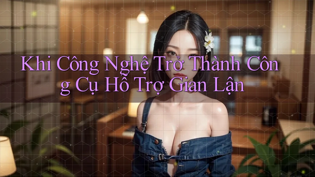 Khi Công Nghệ Trở Thành Công Cụ Hỗ Trợ Gian Lận Khi Công Nghệ Trở Thành Công Cụ Hỗ Trợ Gian Lận