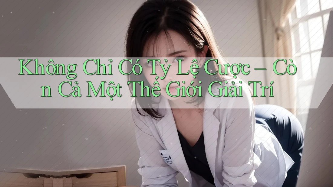 Không Chỉ Có Tỷ Lệ Cược – Còn Cả Một Thế Giới Giải Trí