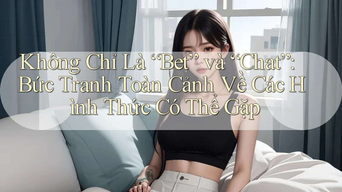 Không Chỉ Là “Bet” và “Chat”: Bức Tranh Toàn Cảnh Về Các Hình Thức Có Thể Gặp Không Chỉ Là “Bet” và “Chat”: Bức Tranh Toàn Cảnh Về Các Hình Thức Có Thể Gặp