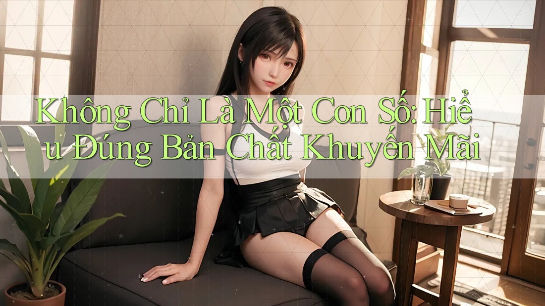 Không Chỉ Là Một Con Số: Hiểu Đúng Bản Chất Khuyến Mãi Không Chỉ Là Một Con Số: Hiểu Đúng Bản Chất Khuyến Mãi