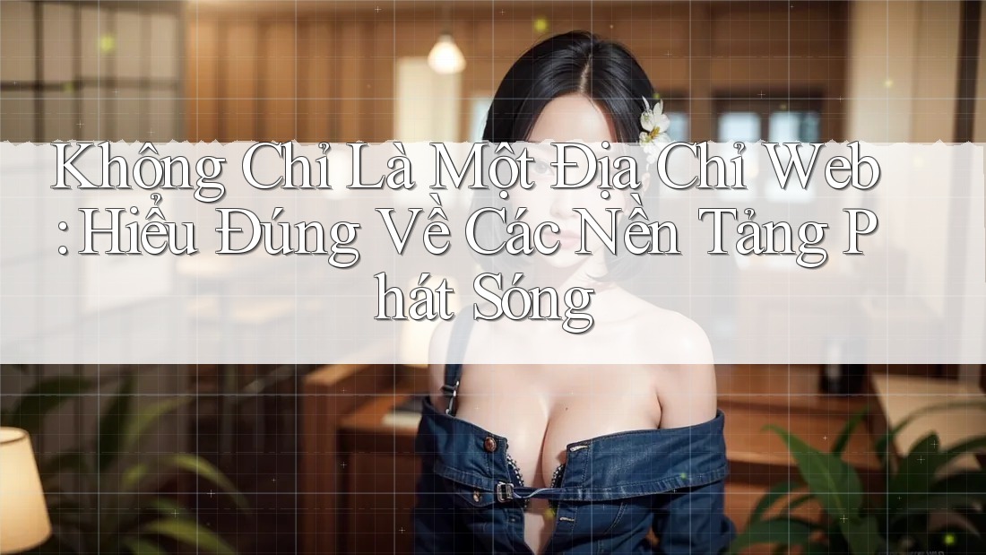 Không Chỉ Là Một Địa Chỉ Web: Hiểu Đúng Về Các Nền Tảng Phát Sóng