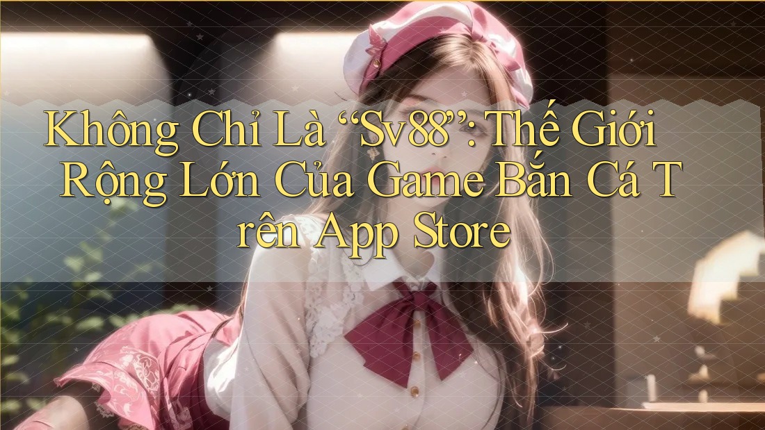 Không Chỉ Là “Sv88”: Thế Giới Rộng Lớn Của Game Bắn Cá Trên App Store
