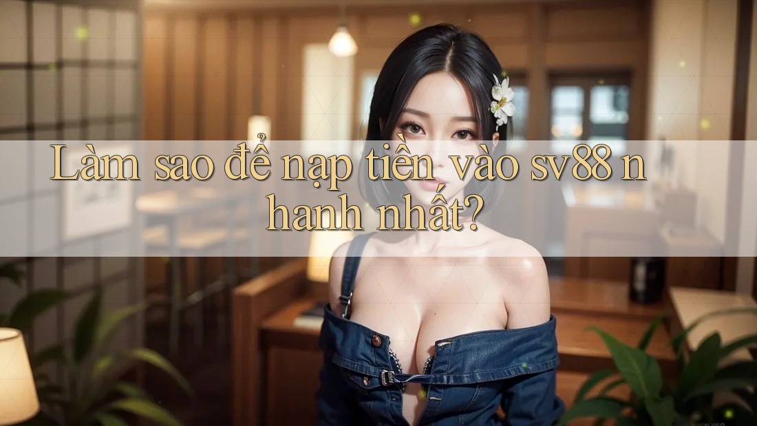 Làm sao để nạp tiền vào sv88 nhanh nhất? Làm sao để nạp tiền vào sv88 nhanh nhất?