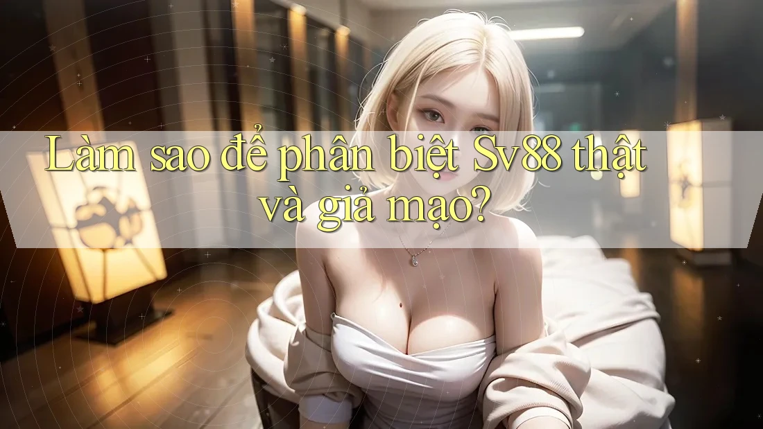 Làm sao để phân biệt Sv88 thật và giả mạo?