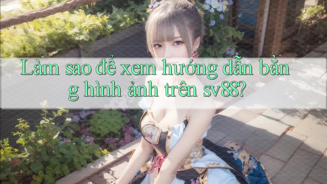 Làm sao để xem hướng dẫn bằng hình ảnh trên sv88? Làm sao để xem hướng dẫn bằng hình ảnh trên sv88?