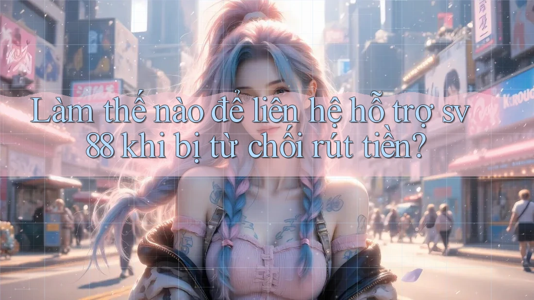 Làm thế nào để liên hệ hỗ trợ sv88 khi bị từ chối rút tiền? Làm thế nào để liên hệ hỗ trợ sv88 khi bị từ chối rút tiền?