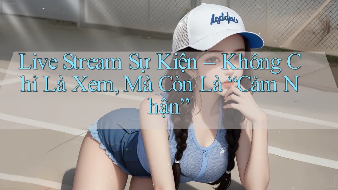 Live Stream Sự Kiện – Không Chỉ Là Xem, Mà Còn Là “Cảm Nhận” Live Stream Sự Kiện – Không Chỉ Là Xem, Mà Còn Là “Cảm Nhận”