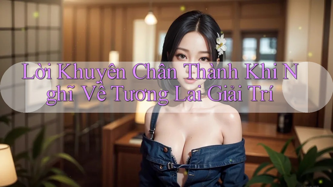 Lời Khuyên Chân Thành Khi Nghĩ Về Tương Lai Giải Trí Lời Khuyên Chân Thành Khi Nghĩ Về Tương Lai Giải Trí