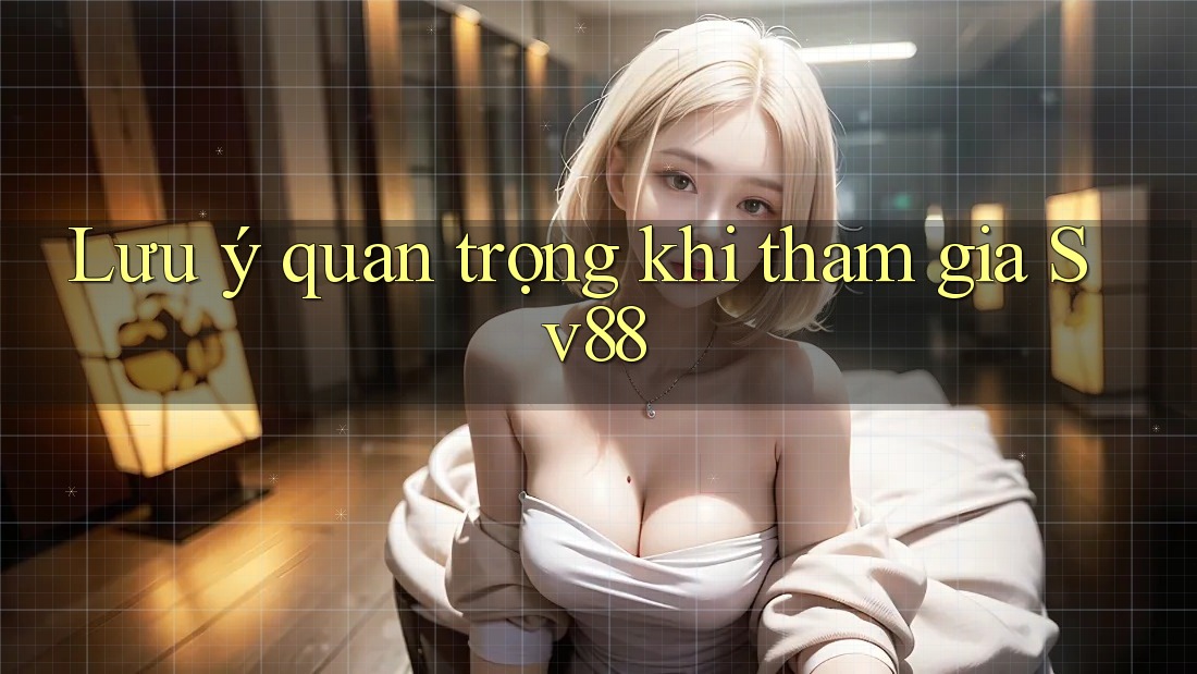 Lưu ý quan trọng khi tham gia sv88 Lưu ý quan trọng khi tham gia sv88