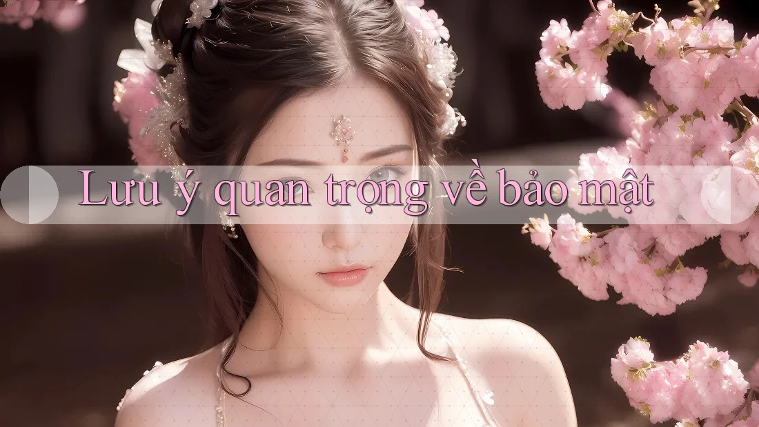 Lưu ý quan trọng về bảo mật