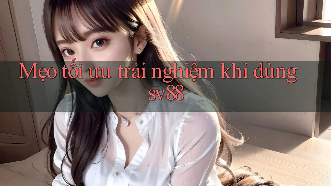 Mẹo tối ưu trải nghiệm khi dùng sv88
