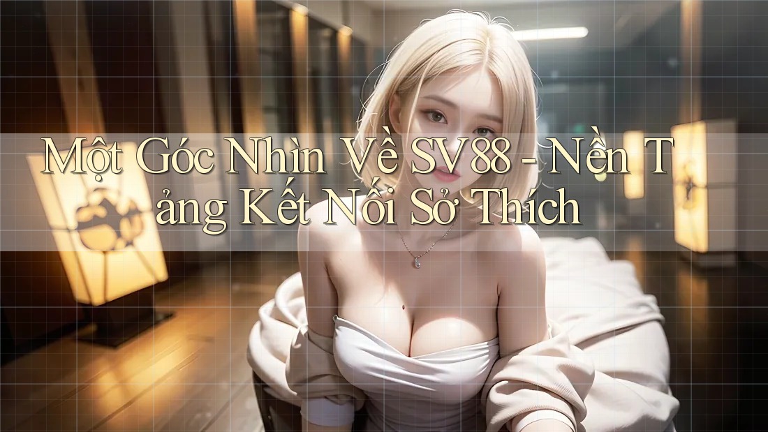 Một Góc Nhìn Về SV88 - Nền Tảng Kết Nối Sở Thích Một Góc Nhìn Về SV88 - Nền Tảng Kết Nối Sở Thích
