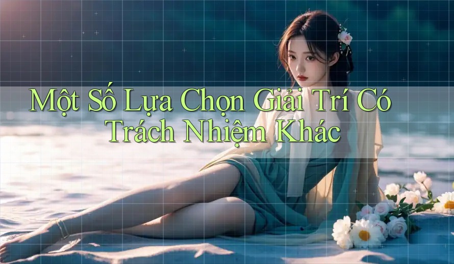 Một Số Lựa Chọn Giải Trí Có Trách Nhiệm Khác Một Số Lựa Chọn Giải Trí Có Trách Nhiệm Khác
