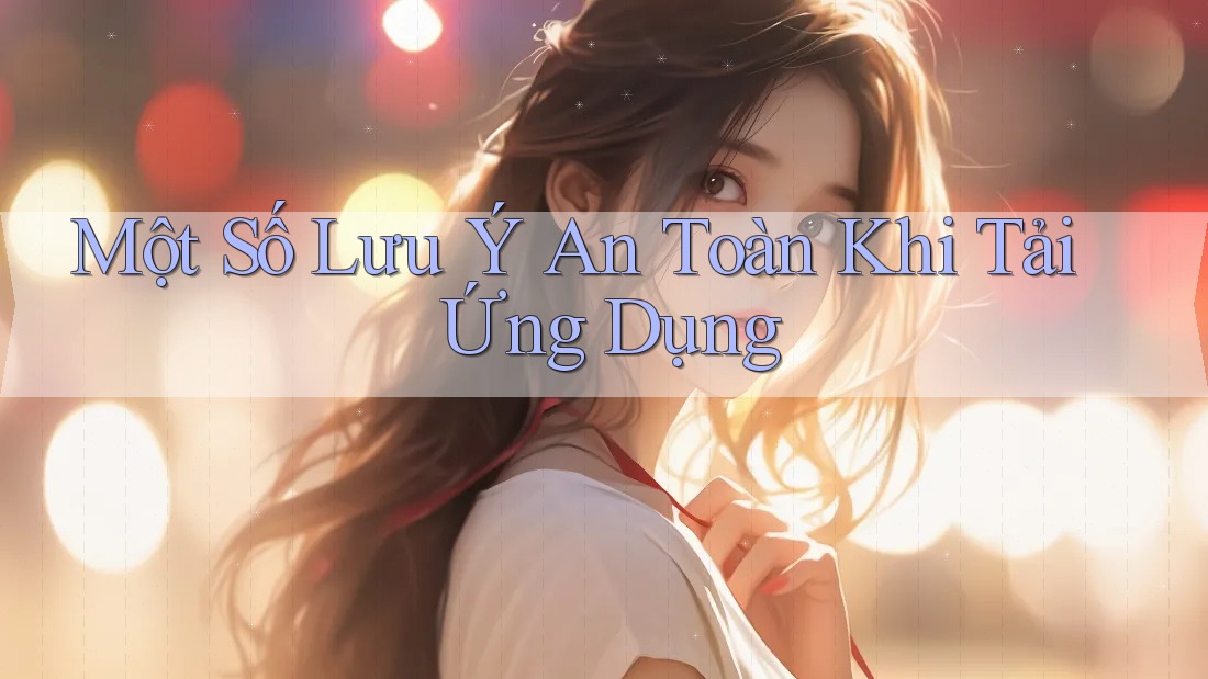 Một Số Lưu Ý An Toàn Khi Tải Ứng Dụng