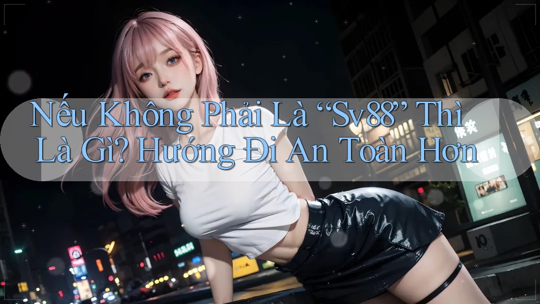 Nếu Không Phải Là “Sv88” Thì Là Gì? Hướng Đi An Toàn Hơn Nếu Không Phải Là “Sv88” Thì Là Gì? Hướng Đi An Toàn Hơn