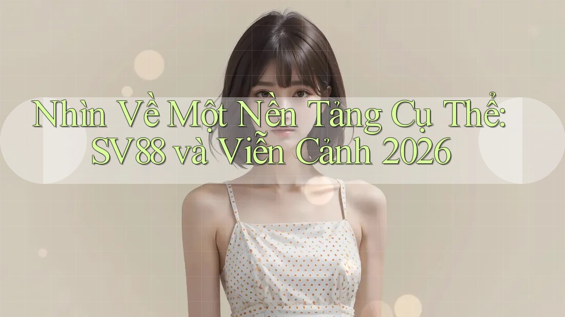 Nhìn Về Một Nền Tảng Cụ Thể: SV88 và Viễn Cảnh 2026 Nhìn Về Một Nền Tảng Cụ Thể: SV88 và Viễn Cảnh 2026