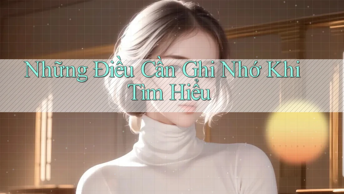 Những Điều Cần Ghi Nhớ Khi Tìm Hiểu