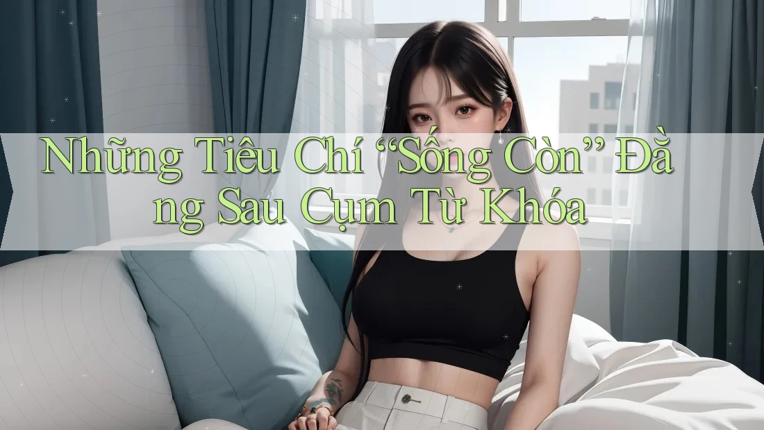 Những Tiêu Chí “Sống Còn” Đằng Sau Cụm Từ Khóa