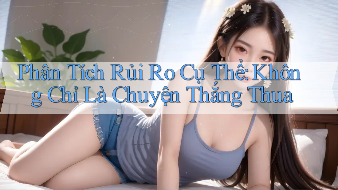 Phân Tích Rủi Ro Cụ Thể: Không Chỉ Là Chuyện Thắng Thua