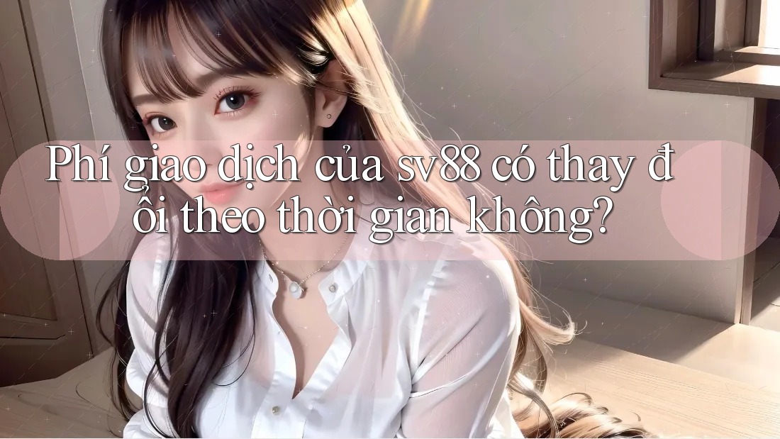 Phí giao dịch của sv88 có thay đổi theo thời gian không?
