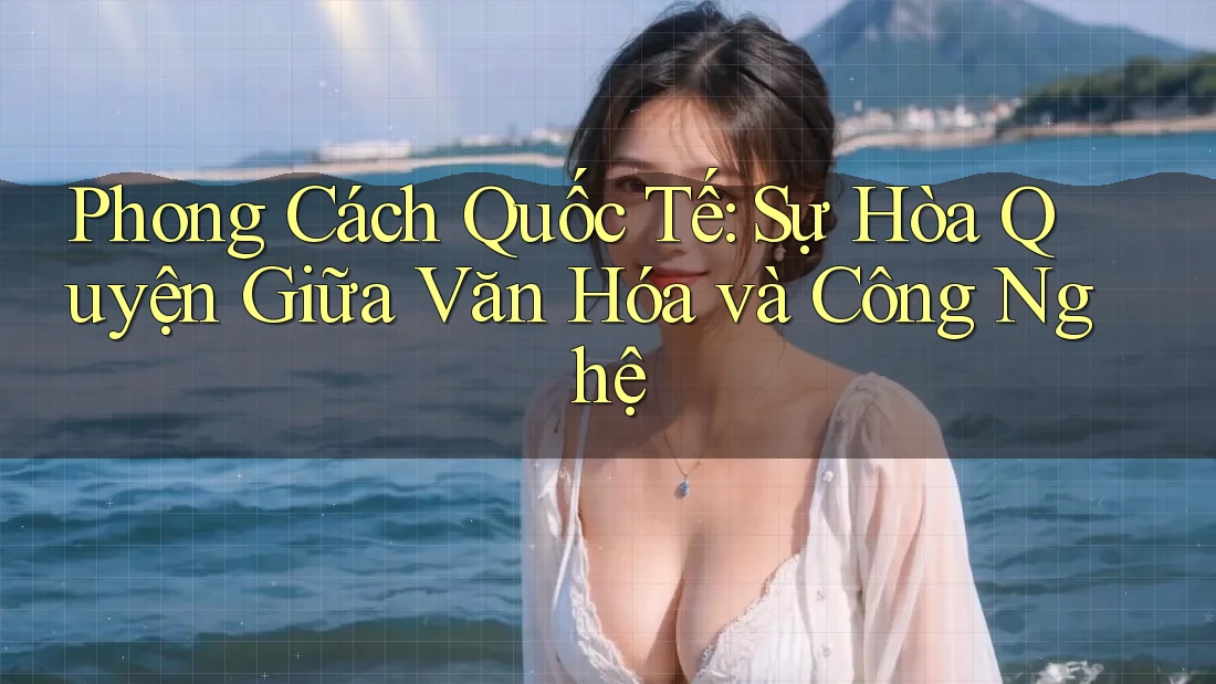 Phong Cách Quốc Tế: Sự Hòa Quyện Giữa Văn Hóa và Công Nghệ