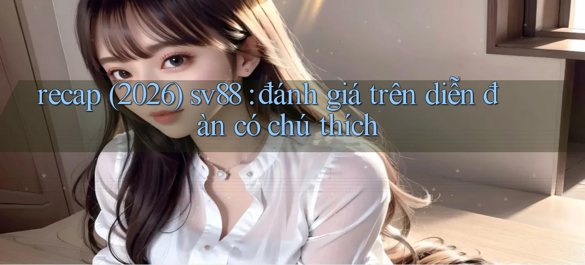 recap (2026) sv88 đánh giá trên diễn đàn có chú thích