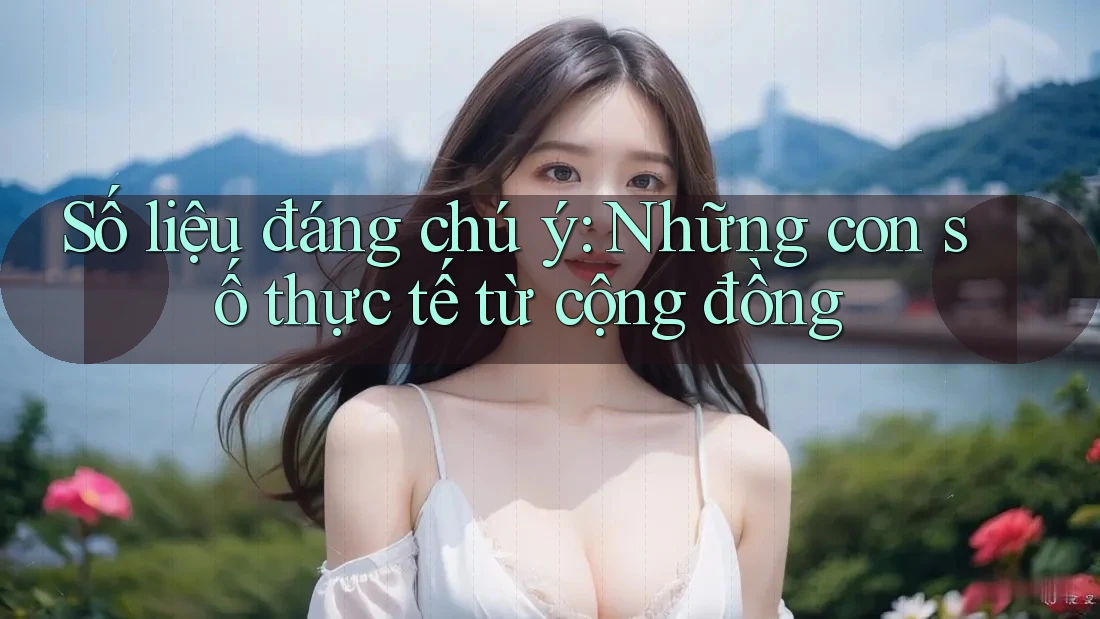 Số liệu đáng chú ý: Những con số thực tế từ cộng đồng