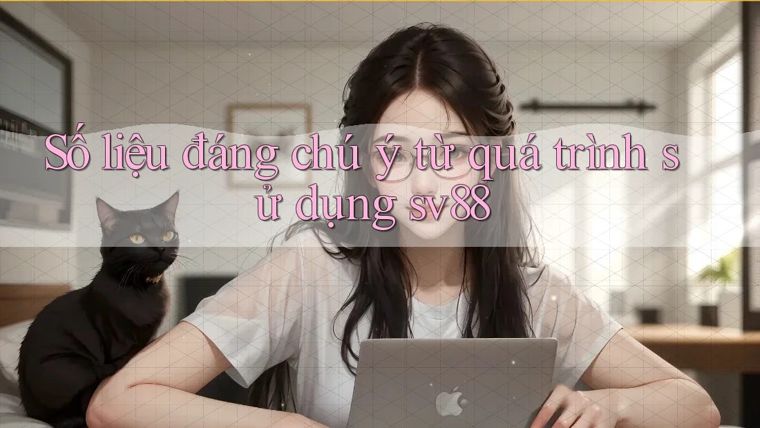 Số liệu đáng chú ý từ quá trình sử dụng sv88