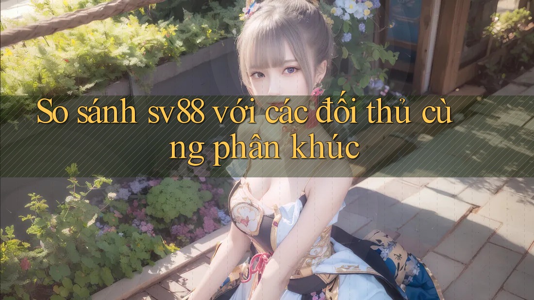 So sánh sv88 với các đối thủ cùng phân khúc