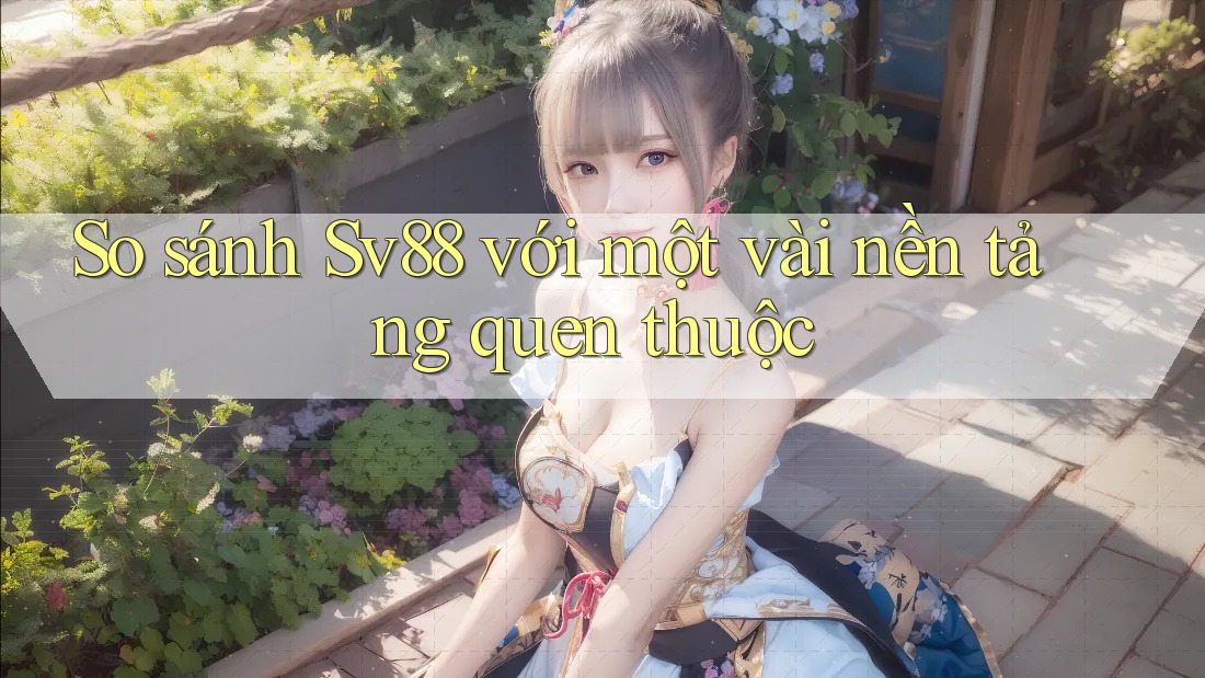 So sánh Sv88 với một vài nền tảng quen thuộc