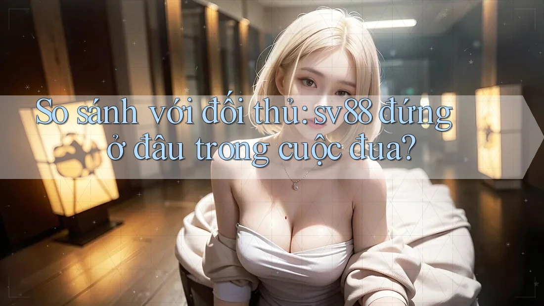 So sánh với đối thủ: sv88 đứng ở đâu trong cuộc đua? So sánh với đối thủ: sv88 đứng ở đâu trong cuộc đua?