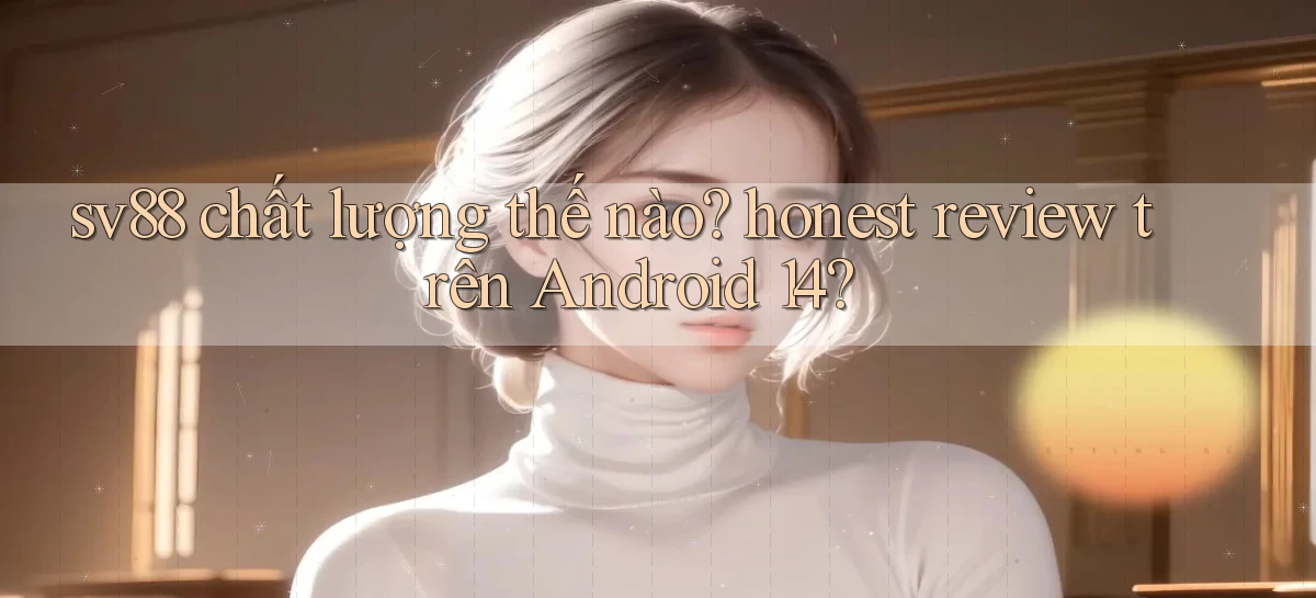 sv88 chất lượng thế nào honest review trên Android 14