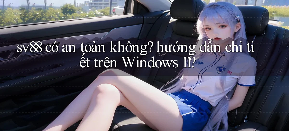 sv88 có an toàn không hướng dẫn chi tiết trên Windows 11