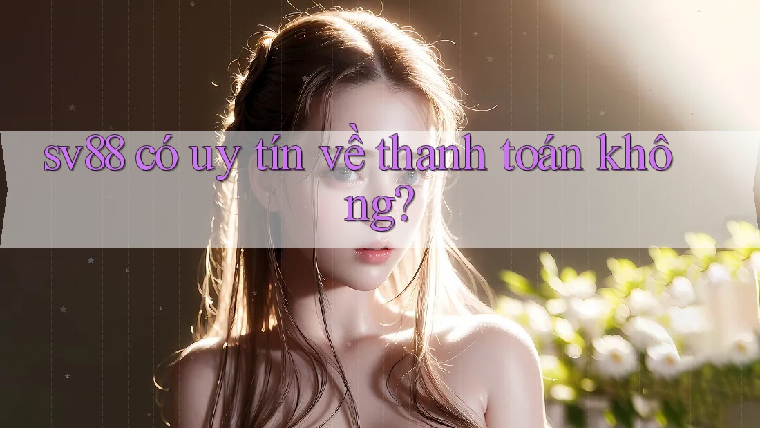 sv88 có uy tín về thanh toán không?