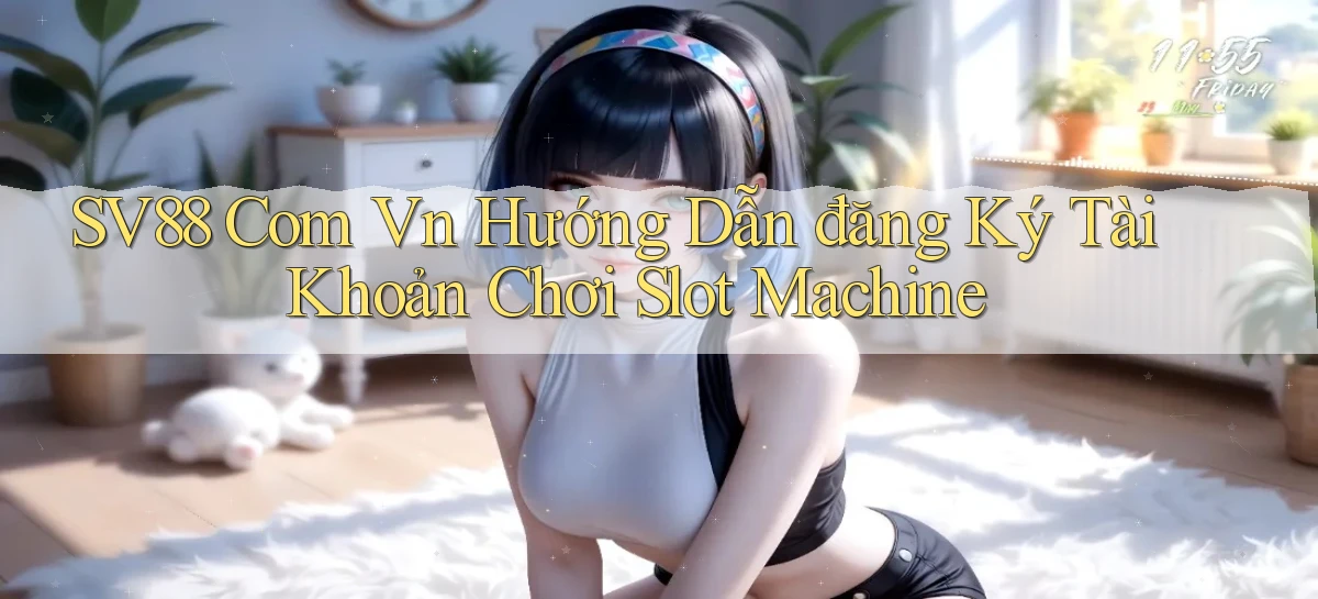 sv88 com vn hướng dẫn đăng ký tài khoản chơi slot machine